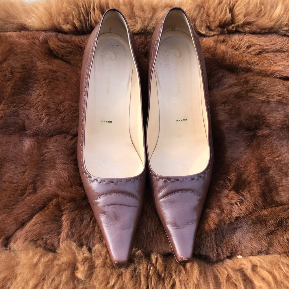 St. John Brown Heels